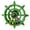 Green, variant on Rotating Bird Chewing Toy with Colorful Beads - Interactive Cage Accessory for Parrots, Sparrows, and Small Birds - Bird Enrichment Play Gadget for Indoor Aviaries and Home Cages (Red)