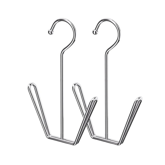 Hiroekza Stainless Steel U-shaped Shoe Rack Set 2pcs 3pcs Space-Saving Shoe Organizer for Small Spaces Entryway Balcony Bathroom Drying Rack Adjustable Rust-Resistant Silver