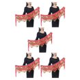 thumbnail image 2 of Cadena de la cintura Qarigey para danza del vientre con Lentejuelas colgantes y Bufanda de la cadera, 2 of 6