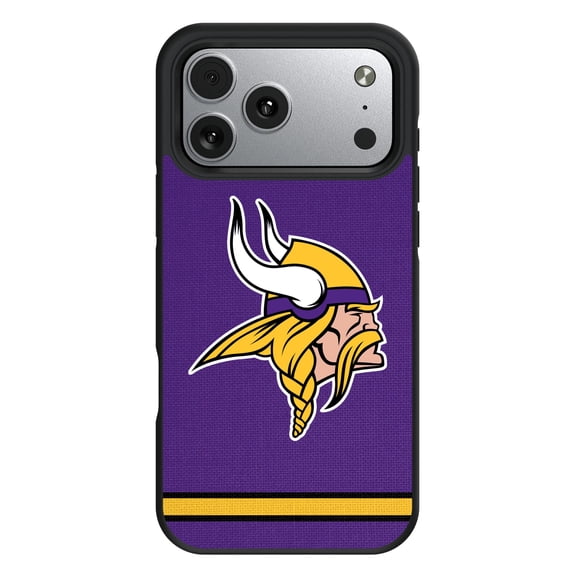Minnesota Vikings iPhone Stripe Design Bump Case