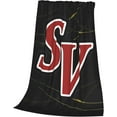 thumbnail image 3 of Saginaw Valley State University Logo Blanket Large Luxury Fleece Soft Anti-Static Anti-Pilling Flannel Bed Blanket, 3 of 6