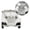 White, variant on NFTIGB Vintage Child Kid High Simulation Sound Light Pull Back Car Toy Alloy Vehicle (Red, 6.5 inches / 16.5 cm)