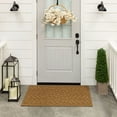 thumbnail image 6 of Mohawk Home Entry Recycled Rubber Non-Slip Indoor Outdoor Stoney Medallion Tan Oversize Doormat, 2' X 4', 6 of 8