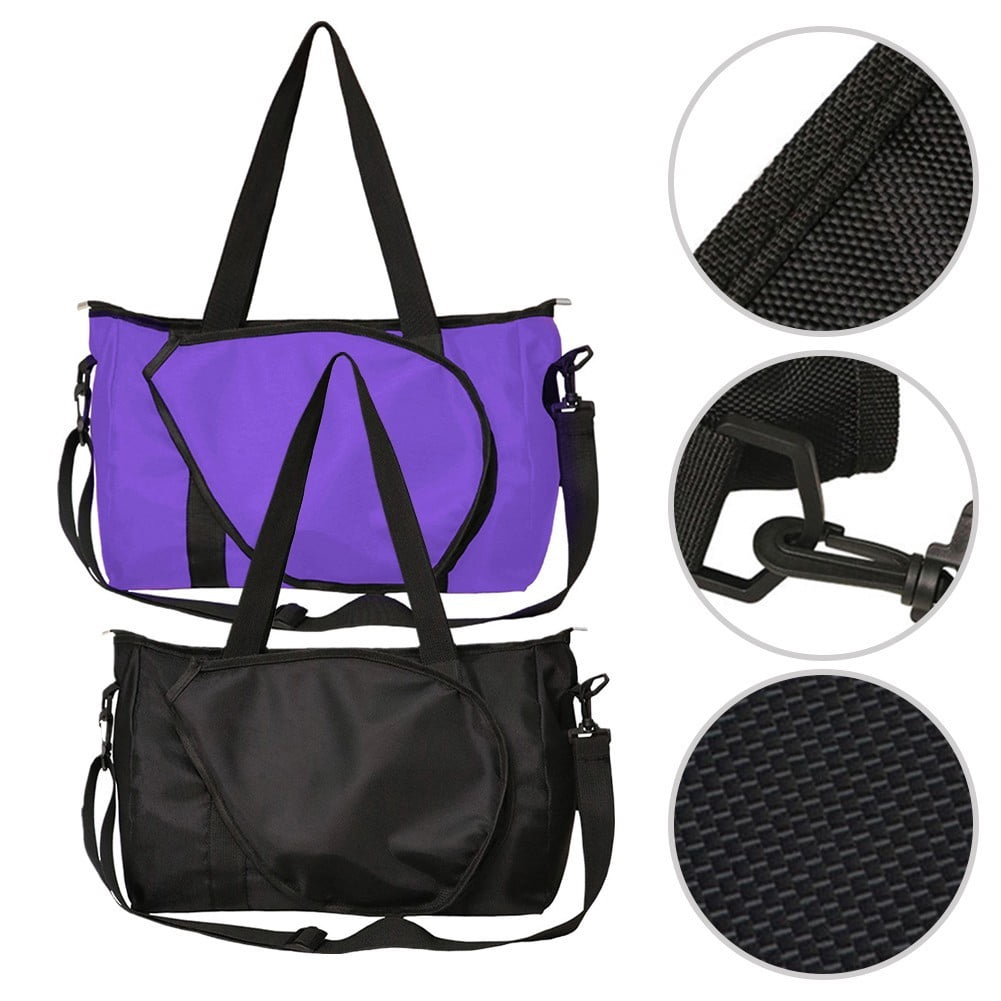 Large Capacity Racket Bag Women's Tennis Bag Badminton Bag Pickleball Tote Bag