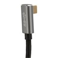 thumbnail image 4 of USB C to USB C Cable 90 Degree Angled 100W USB 3.1 Gen2 10Gbps 4K 60Hz Right Angle Type C to Type C Data Cable for Steam Deck 300cm, 4 of 4