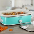thumbnail image 4 of MegaChef 3.5 Quart Casserole Slow Cooker with 3 Temperature Settings (Turquoise), 4 of 7