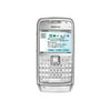 Nokia E71 - 3G smartphone - microSD slot - LCD display - 2.36" - 320 x 240 pixels - rear camera 3.2 MP - white steel