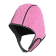 thumbnail image 3 of Capucha de buceo de neopreno de 2mm, casco elástico, gorro de natación, capucha térmica, capucha para traje de neopreno Rosa, 3 of 8