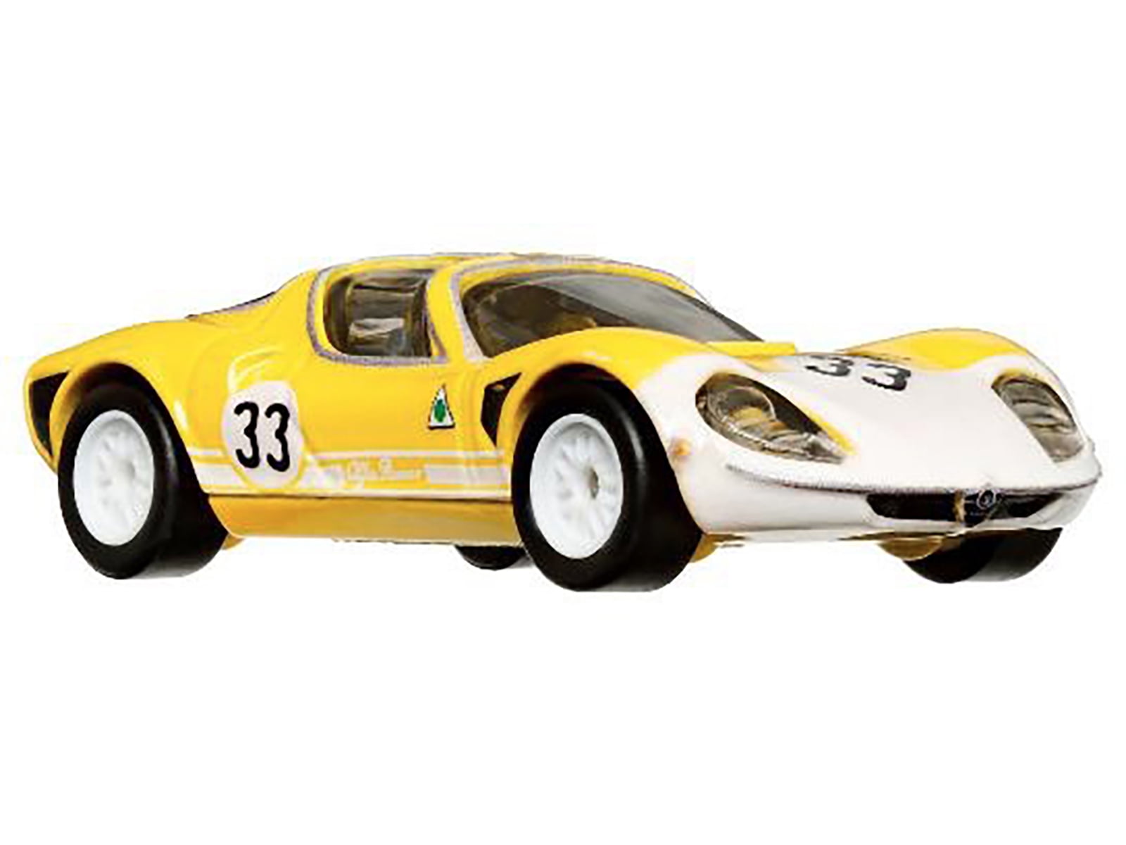 1969 Alfa Romeo 33 Stradale #33 Yellow and White 