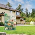 thumbnail image 2 of St. Patrick's Day Outdoor Flags Irish Outdoor Flag Spring Colorful Flower Welcome Welcome Flag 12.5''×18'' Linen Vertical Double Sided Garden Flag for Home,Spring Holiday Decor, 2 of 4