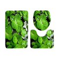thumbnail image 2 of Bathroom Super Absorbent Floor Mat Three Piece Bathroom Non-slip Mat U-shaped Floor Mat Toilet Seat Mat, 2 of 6