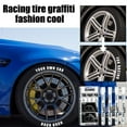 thumbnail image 3 of 4pcs Tire Paint Marker Pen Waterproof White Marker Pens Paint Cleaner' H5V2, 3 of 8