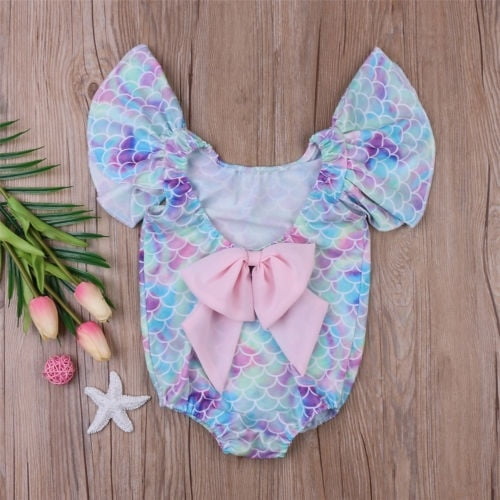 walmart girls mermaid bathing suit