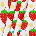 thumbnail image 3 of Square Outdoor Tablecloth Cute Cartoon Fruit Cherry Square Fitted Table Cloth with Elastic Waterproof Wipeable Card Table Cover for Dining Party Patio Indoor Outdoor Kitchen Decor fit 46 x 46 Inch, 3 of 6