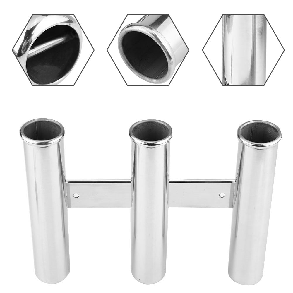 Support De Canne à Pêche En Acier Inox 316 - Montage Latéral Pour Bateau Ou Kayak - Facile à Installer - 11
