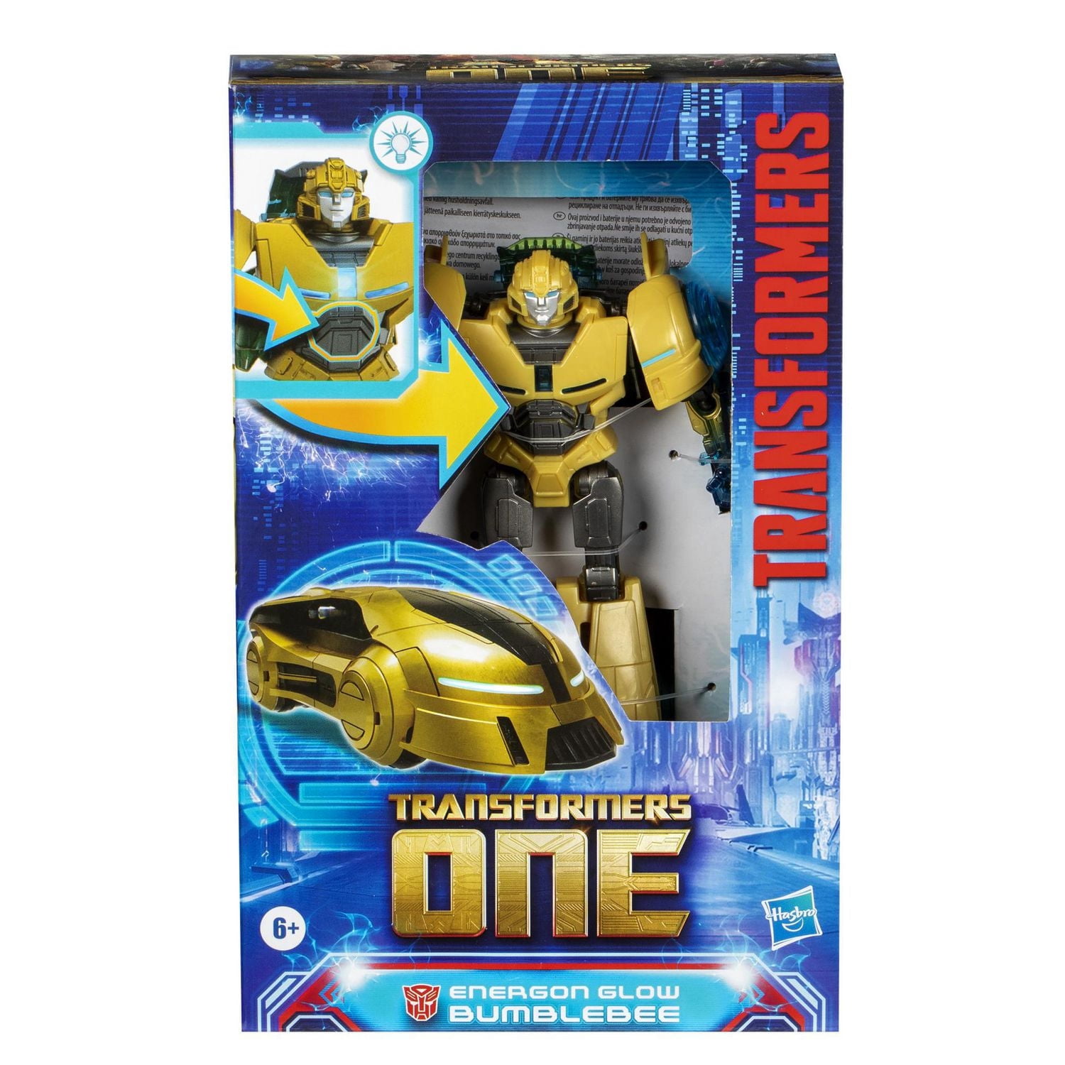 Transformers One Energon Glow Bumblebee (B-127) Action Figure