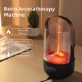 thumbnail image 2 of Humidifiers For Bedroom Room, Cool and Warm Mist Humidifier, 200ml Cold & Warm Aromatherapy Flame Humidifier Dual Color with, 2 of 8