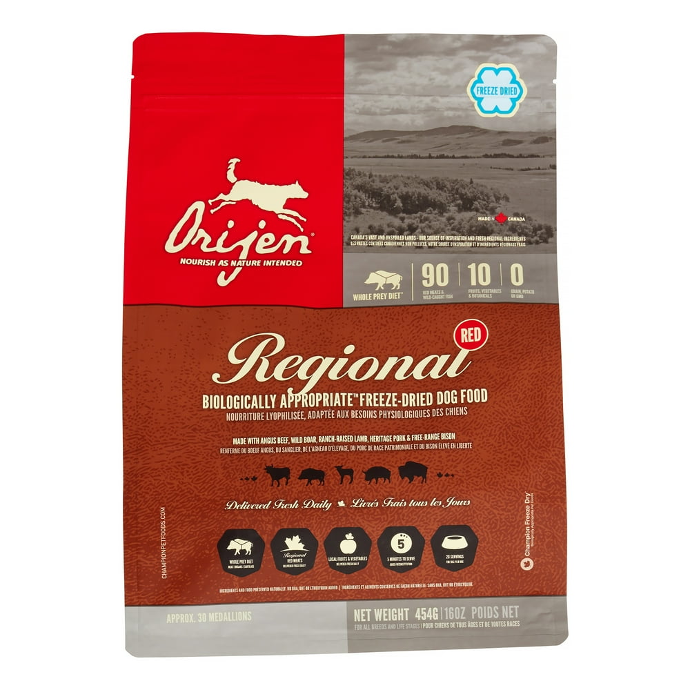Orijen Regional Red Biologically Appropriate GrainFree Beef, Wild Boar