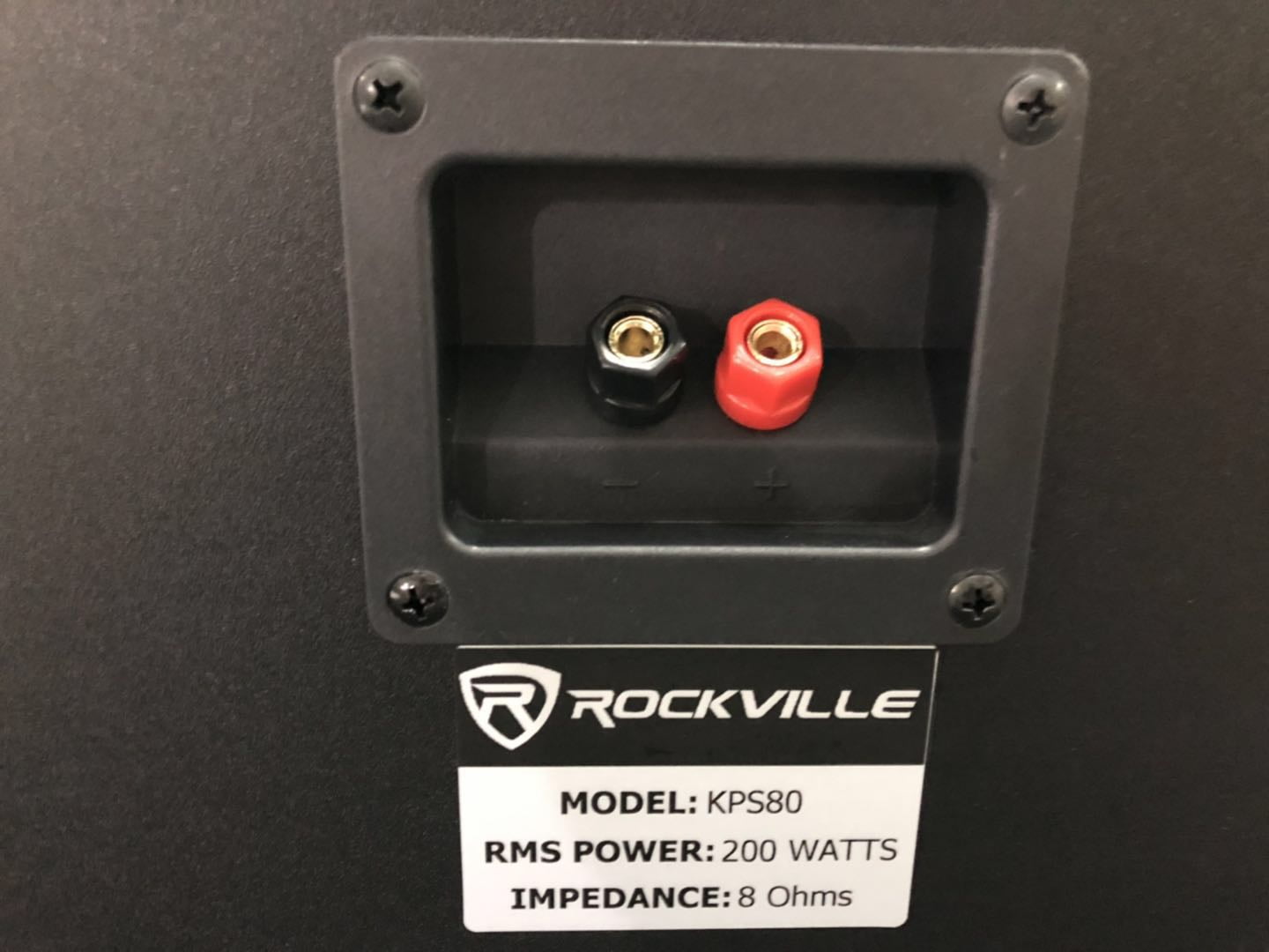 Pair Rockville KPS80 8" 3-Way 800 Watt Karaoke/Pro Speakers+Furniture Stands