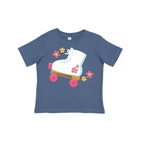 

Inktastic Roller Skate Flowers Gift Toddler Toddler Girl T-Shirt