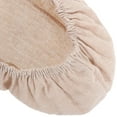 thumbnail image 6 of Masteelf Bread Proofing Basket Cloth Liner for Baking Use Beige Cotton and Linen Reusable 4pcs Suitable for 30cm Oval Basket, 6 of 10