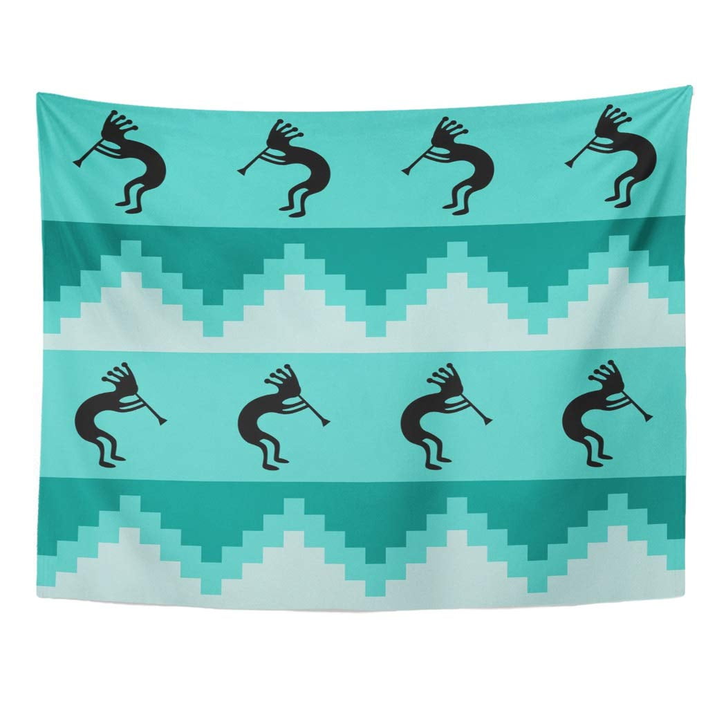 ZEALGNED Blue Southwest Southwestern in Cool Turquoise Colors Teal