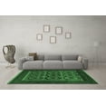 thumbnail image 3 of Ahgly Company Indoor Rectangle Southwestern Emerald Green Country Area Rugs, 8' x 12', 3 of 4