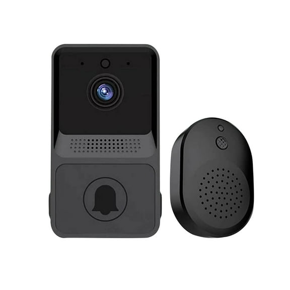BallsFHK Doorbell Camera Wireless, Smart Wireless Doorbell WiFi Hd Camera Video Phone Intercom Smart Security Intercom