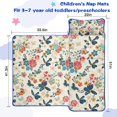 thumbnail image 5 of Pioneer Flower Floral Print Pattern Toddler Nap Mats for Kids Preschool,Sleeping Mat Bag or Kids,Toddler Sleeping Bag,Toddler Nap Mat or Daycare, 5 of 6