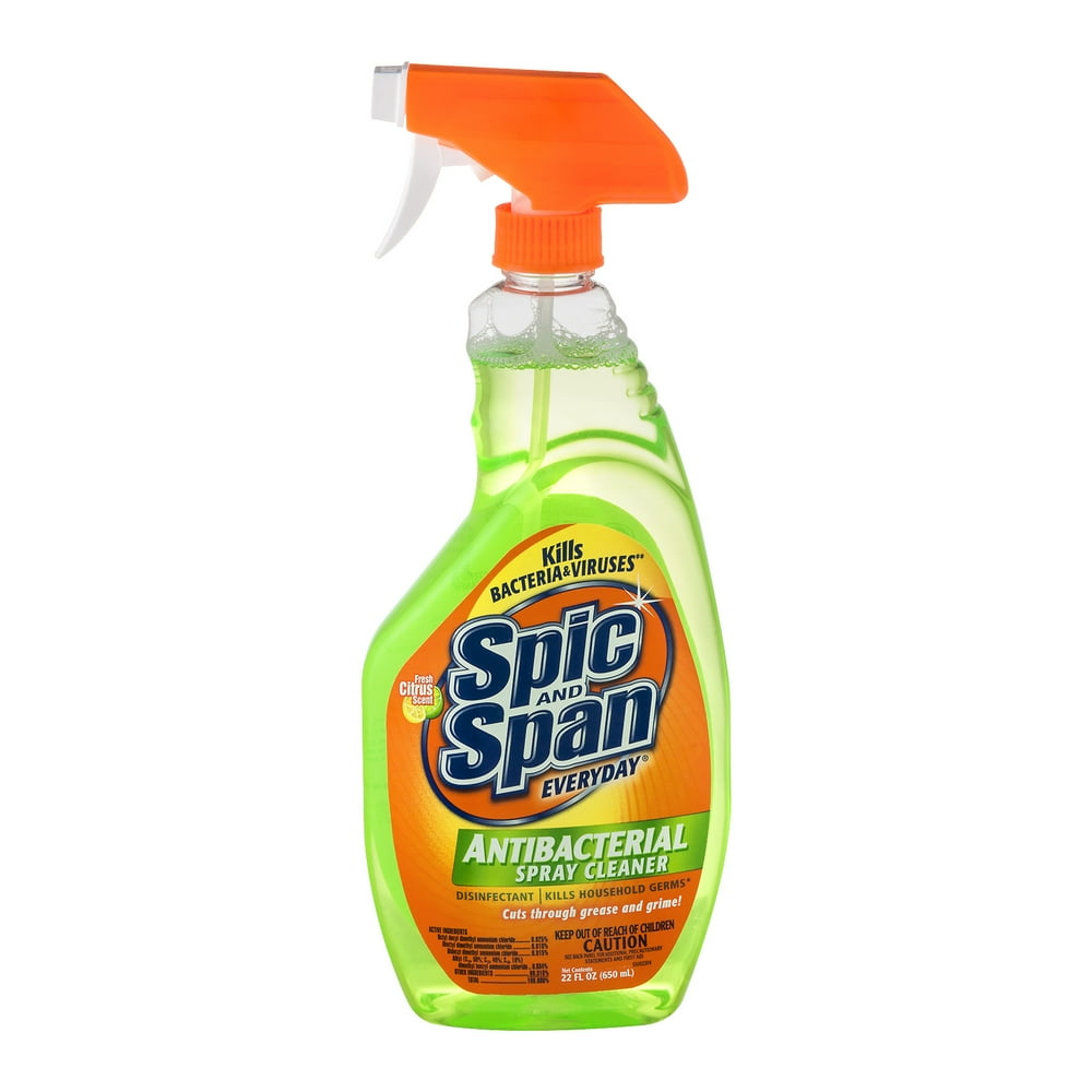 Spic and Span Everyday Fresh Citrus Scent Antibacterial Spray Cleaner