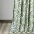thumbnail image 6 of Half Price Drapes Printed Tea Time Green Room Darkening Curtains for Bedroom(1 Panel), 50W X 84L, 6 of 6