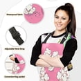 thumbnail image 2 of Two Boxes Of Popcorns Apron Set with Oven Mitts Pot Holders Set of 5 Kitchen Stuff Accessories, 2 of 6