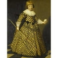 thumbnail image 2 of Wybrand de Geest 12x14 Black Ornate Wood Framed Double Matted Museum Art Print Titled: Portrait of a Boy with a Kolf Club (1631), 2 of 5