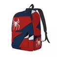 thumbnail image 3 of Mochila Spiderman Spiderverse Superhero para hombres y mujeres, mochila de moda para estudiantes, trabajo, mochila para computadora portátil, bolso de hombro liviano, 3 of 5