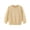 Khaki, variant on FAIWAD Kids Cotton Sweatshirt Boy Girl Basic Plain Sweatshirt Thin Long Sleeve Crewneck Pullover Tops