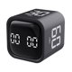 thumbnail image 1 of Temporizador de cubo de productividad con sensor de gravedad, pantalla LED reversible, 4 tiempos preestablecidos, modos duales, control de tiempo, cuenta regresiva, cocina, estudio, negro, 1 of 4