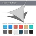 LIUYUDIY Outdoor Triangle Shades Sail Sun Shade Cloth Patio Pergola