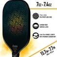 thumbnail image 4 of Franklin Sports Pickleball Paddle - Pro Player Series Carbon Fiber - USA Pickleball (USAPA) Approved, 4 of 7