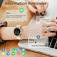 thumbnail image 5 of Cyberdyer 1.32" Smart Watch for Women with Bluetooth Call,Make Calls and Text Reply,AI Control,Fitness Tracker,Compatible iOS and Android,IP67 Waterproof,100+ Custom Watch Faces,Multiple Languages, 5 of 6