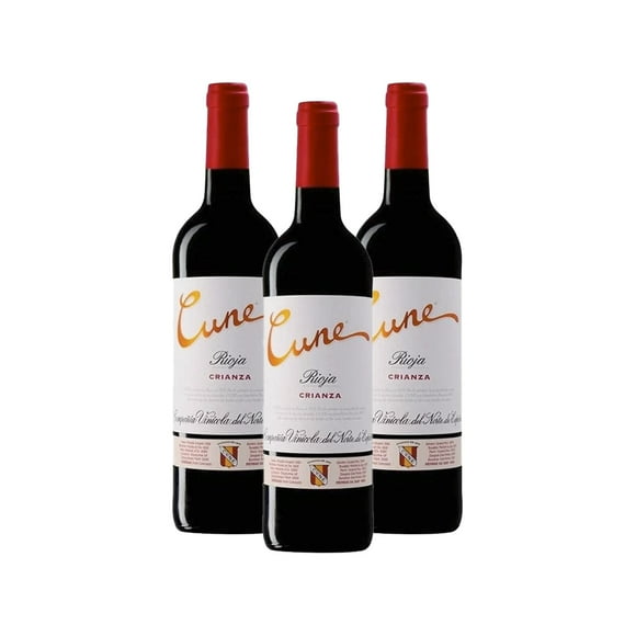 Pack De 3 Vino Tinto Cune Crianza 750Ml
