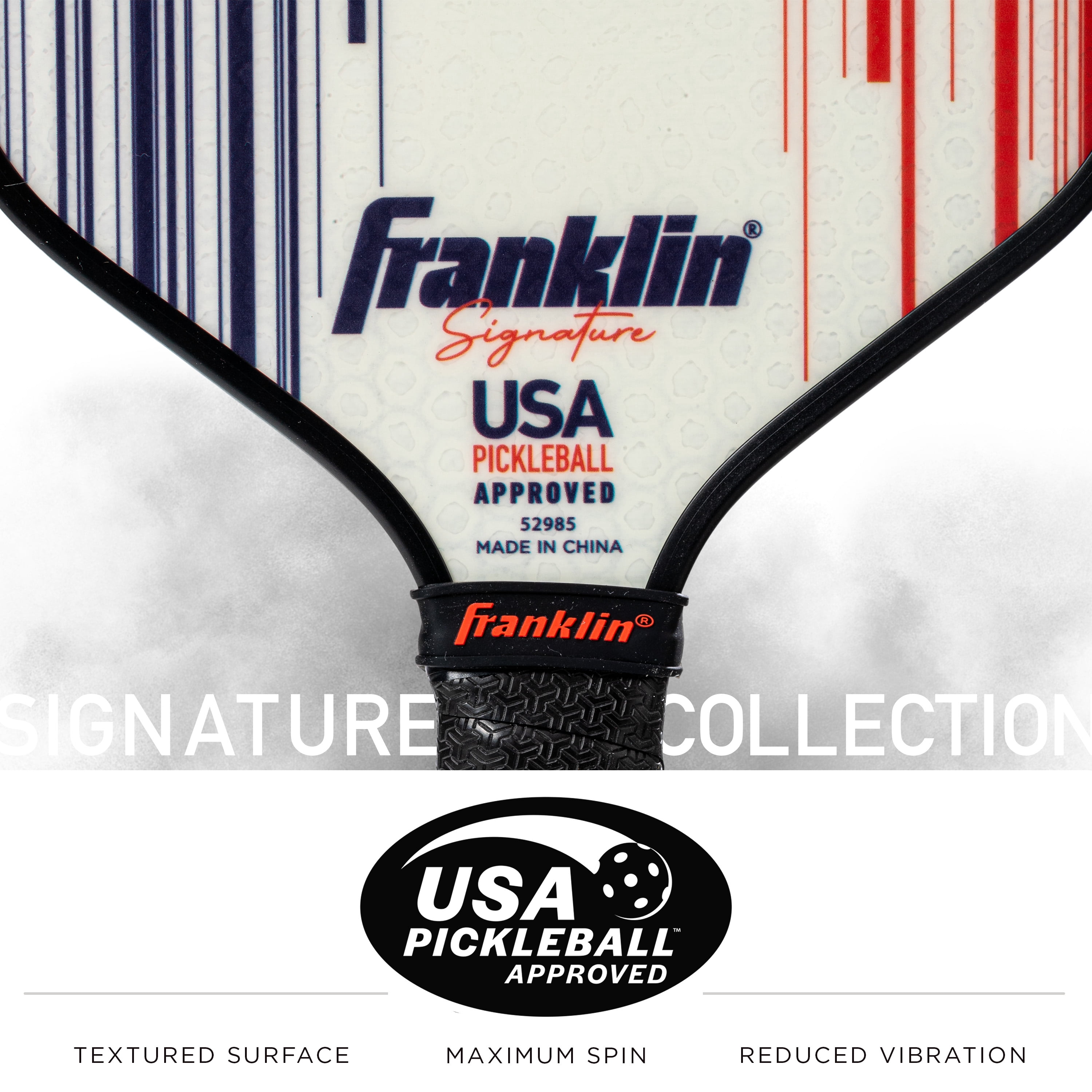 Franklin Sports, Signature Pro Pickleballs, 16mm Poly Core, White 