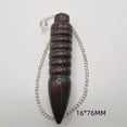 thumbnail image 4 of QQTDFG Amulet Natural Wooden Pendulum Wooden Reiki Spiritual Pendulo-Style 6, 4 of 9
