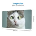 thumbnail image 3 of Junzan Funny Cat Extra Large Mouse Pad For Boys Girl Men Women Desktop Gaming,29.5" X 15.8" Extended Desk Mat,Water Resist Mouse Pad For Home Office Laptop, 3 of 9