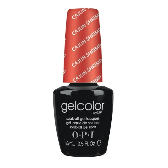 OPI GelColor Gel Nail Polish, Cajun Shrimp, 0.5 Fl Oz
