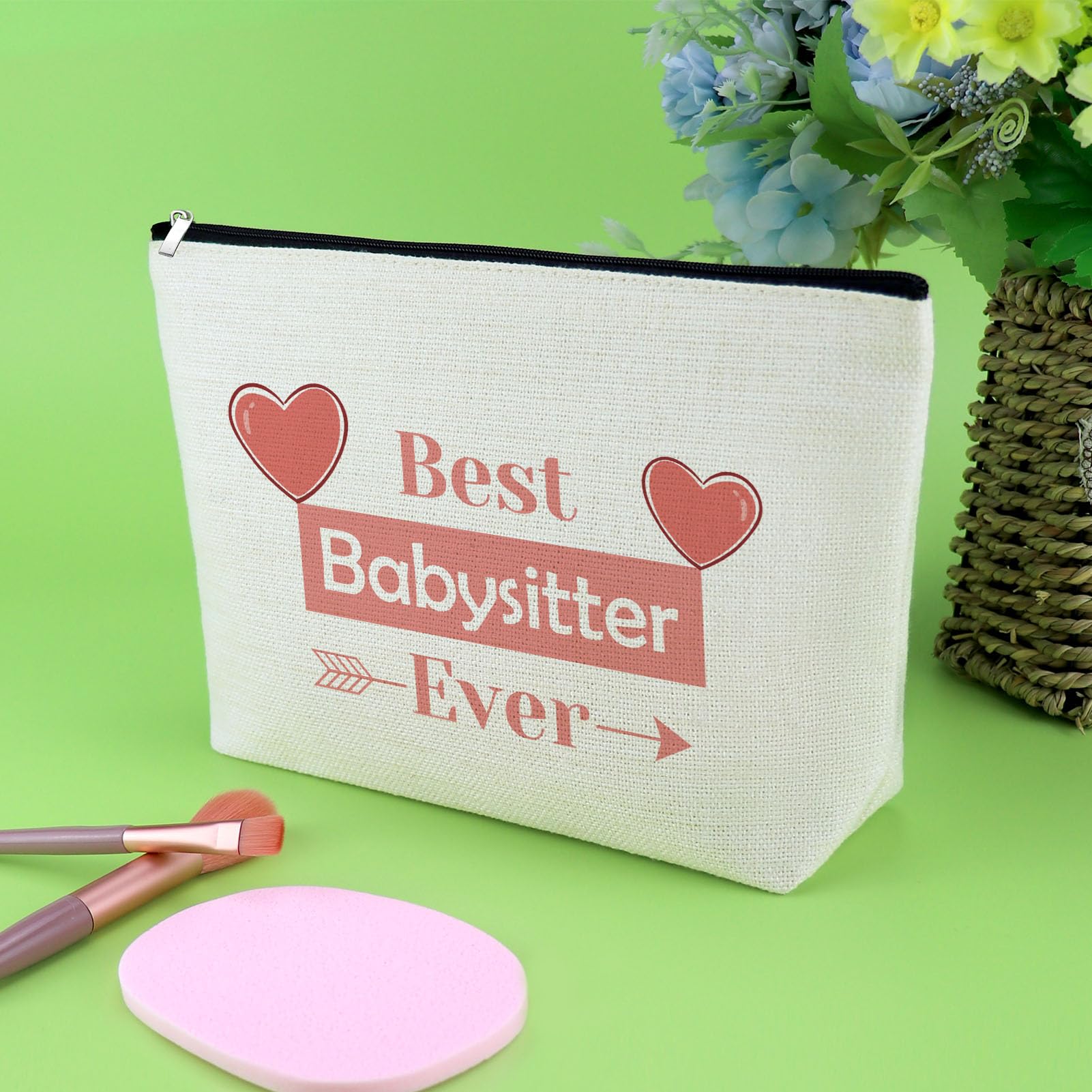 Gevody Babysitters Gifts Makeup Bag Baby Sitter Gift Nanny Thank You ...