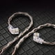 thumbnail image 5 of 2 cables para auriculares Cable de 8 cables oído Enchufe de 3,5 mm para KZ Hugo cable de auriculares, 5 of 10