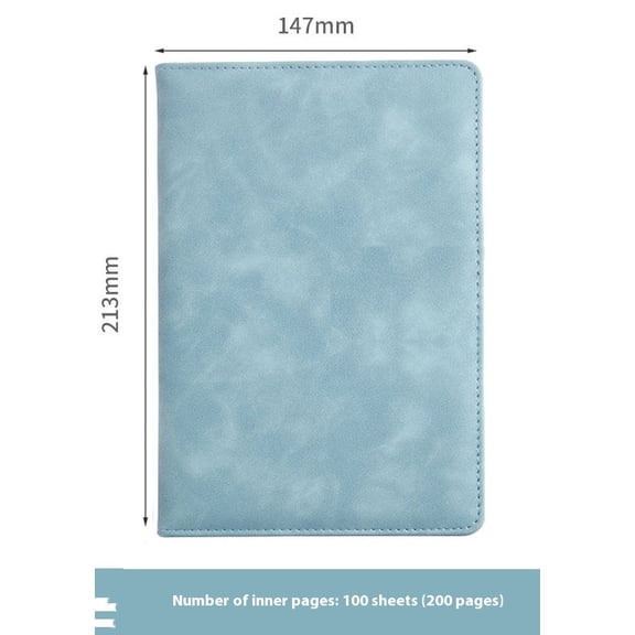 Blue Journal Notebook, Personal Professional Lined Notebooks, Medium 80 GSM Thick Paper Gifts