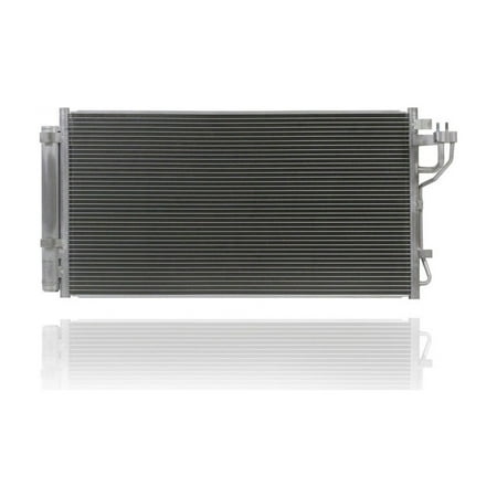 A/C Condenser - Koyoair Fit/For 3983 11-16 Kia Optima-Hybrid 11-15 Sonata-Hybrid - With Receiver & Dryer - 976064R000
