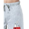 thumbnail image 3 of Peanuts Mens' Snoopy Happiness Is Sleeping In Character Sleep Pajama Shorts, 3 of 6