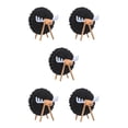 thumbnail image 2 of Toystoory 12 posavasos antideslizantes resistentes al calor para de comedor, manteles individuales con forma de Animal para bebidas, manteles Type2 NO2, 2 of 6